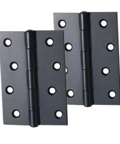 3 Or 4 Inch Butt Hinges, Black Finish  (sold in pairs)