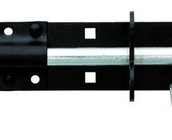 Eurospec Brenton Padbolt For Padlocks, (150mm OR 200mm), Epoxy Black
