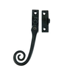Ludlow Foundries Curly Tail Locking Casement Window Fastener (Left or Right Hand) - Black Antique