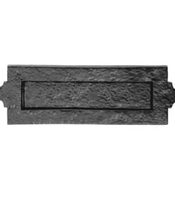 Ludlow Foundries Fleur De Lys Letter Plate (365mm x 90mm), Black Antique