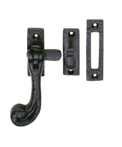 Ludlow Foundries Reversible Casement Window Fastener, Black Antique
