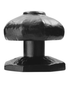 Ludlow Foundries Ball Shape Mortice Door Knob, Black Antique