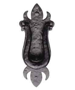 Ludlow Foundries Door Knocker, Black Antique