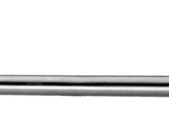 De L'eau Single Towel Rail, Stainless Steel