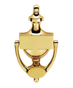 Victorian Urn Door Knocker (152.5mm OR 196mm), Polished Brass