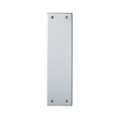 Finger Plate (298mm x 73mm), Polished Chrome