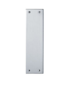 Finger Plate (298mm x 73mm), Polished Chrome