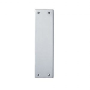 Finger Plate (298mm x 73mm), Polished Chrome