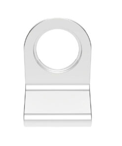 Cylinder Latch Pull, Polished Chrome