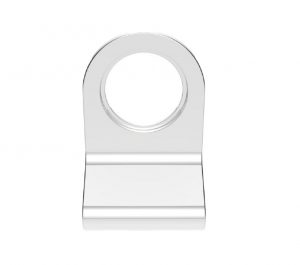 Cylinder Latch Pull, Polished Chrome