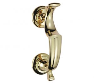 Doctor Door Knocker, PVD Stainless Brass