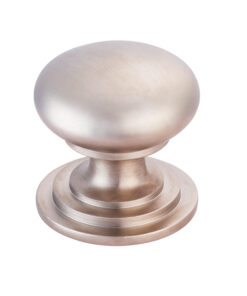 Fingertip Victorian Cupboard Knob (25mm, 32mm, 38mm, 42mm OR 50mm), Satin Nickel