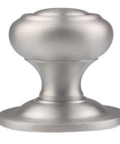 Centre Door Knob, Satin Chrome