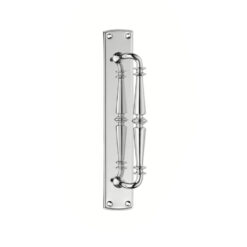 Ornate Pull Handle (380mm x 65mm), Polished Chrome