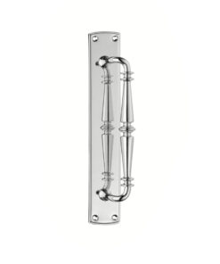 Ornate Pull Handle (380mm x 65mm), Polished Chrome