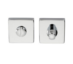 Manital Bathroom Turn & Release On Square Rose, Polished Chrome  (Sold In Singles)