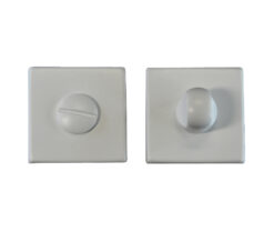 Manital Bathroom Turn & Release On Square Rose, White Finish  (Sold In Singles)