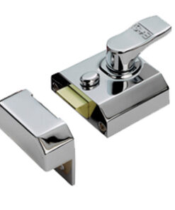 Eurospec Contract Rim Cylinder Nightlatch, Lockcase Only, 40mm Or 60mm Backset, Various Finishes