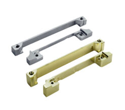 Eurospec Rebate Sets For BS Sashlock, Silver Or Brass Finish