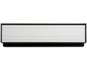 Sleeve Letter Plate (300mm x 69mm), Satin Anodised Aluminium