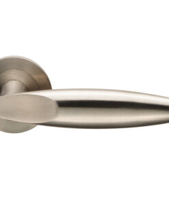 Eurospec Arei Satin Stainless Steel Door Handles  (sold in pairs)