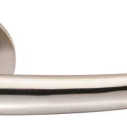 Eurospec Luenza DDA Compliant Satin Stainless Steel Door Handles (sold in pairs)