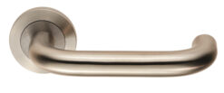 Eurospec Nera DDA Compliant Polished Stainless Steel Or Satin Stainless Steel Door Handles (sold in pairs)