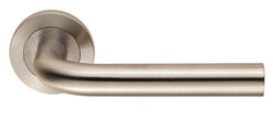 Eurospec Spira Satin Stainless Steel Door Handles  (sold in pairs)