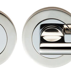 Eurospec DDA Compliant Thumbturn & Release With Indicator, Polished Stainless Steel, Satin Stainless Steel Or Duo Finish
