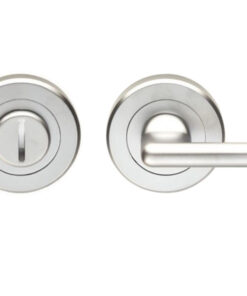 Serozzetta Round DDA Compliant Bathroom Turn & Release, Polished Chrome