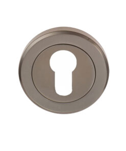 Serozzetta Euro Profile Escutcheon, Black Nickel
