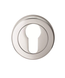 Serozzetta Euro Profile Escutcheon, Polished Chrome