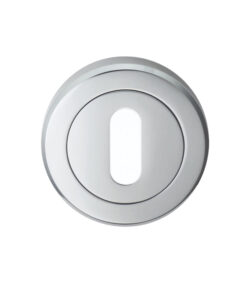 Serozzetta Standard Profile Escutcheons, Polished Chrome