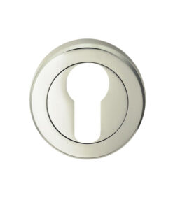 Serozzetta Residential Euro Profile Escutcheon, Polished Nickel
