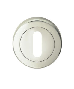 Serozzetta Residential Standard Profile Escutcheon, Polished Nickel
