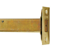 Eurospec Architectural 3, 4 & 5 Inch Tubular Deadbolts - Silver Or Brass Finish