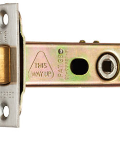 Eurospec Standard 2.5 Inch Tubular Deadbolts - Silver Or Brass Finish