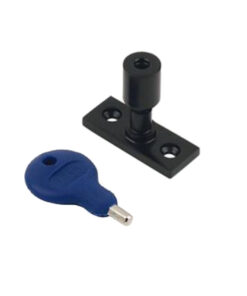 Locking Casement Stay Pin, Powder Coated Black