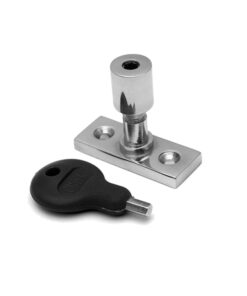 Locking Casement Stay Pin, Polished Chrome