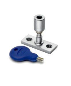 Locking Casement Stay Pin, Satin Chrome