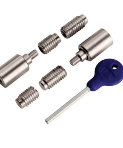 Sash Window Locking Security Stop, Satin Nickel