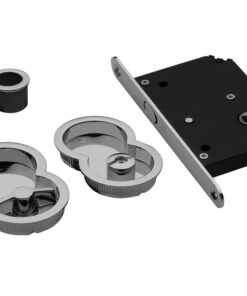 Manital Otto Sliding Door Set (With WC Turn, Flush Pull & Lock), Various Finishes