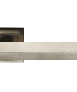 Eurospec Armas Door Handles On Square Rose - Grade 304 Satin Stainless Steel