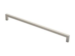 Eurospec 19mm Diameter Square Mitred Pull Handles - Satin Finish