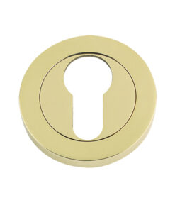 Euro Profile Escutcheons, PVD Stainless Brass