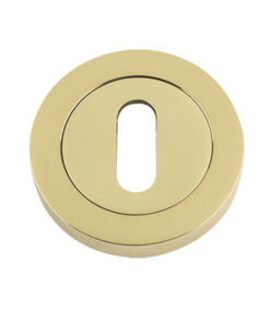 Standard Profile Escutcheons, Polished Brass