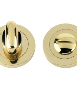 Turn And Release, Polished Brass