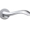 Imola Polished Chrome Door Handles - DAT030CP (sold in pairs)