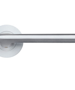 Virottia Satin Chrome Door Handles (sold in pairs)