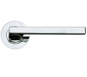 Acerra Polished Chrome Door Handles (sold in pairs)
